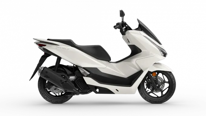 Honda PCX125 Pearl Snowflake White