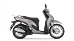 Honda SH Mode 125 Matte Techno Silver Metallic