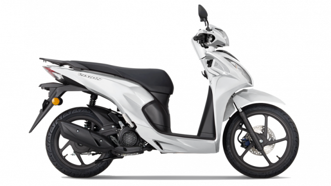 Honda Vision 110 Pearl Jasmine White