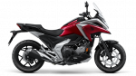 Honda NC750X DCT Candy Chromosphere Red