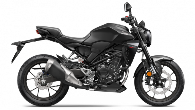 Honda CB300R Mat Gunpowder Black Metallic