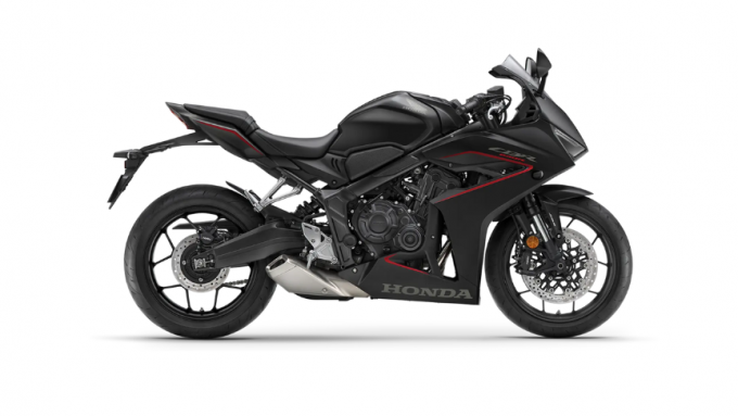 Honda CBR650R Matte Gunpowder Black Metallic