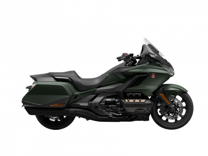 Honda GL1800 Bagger Matte Armoured Green Metallic