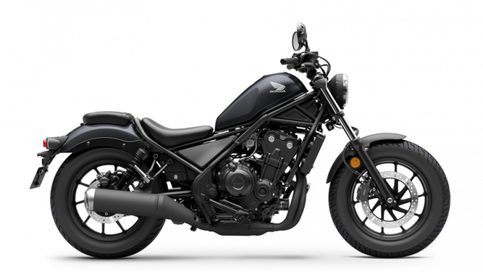 Honda CMX500 Rebel Matte Gunpowder Black Metallic