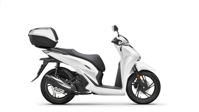 Honda SH125i Pearl Cool White